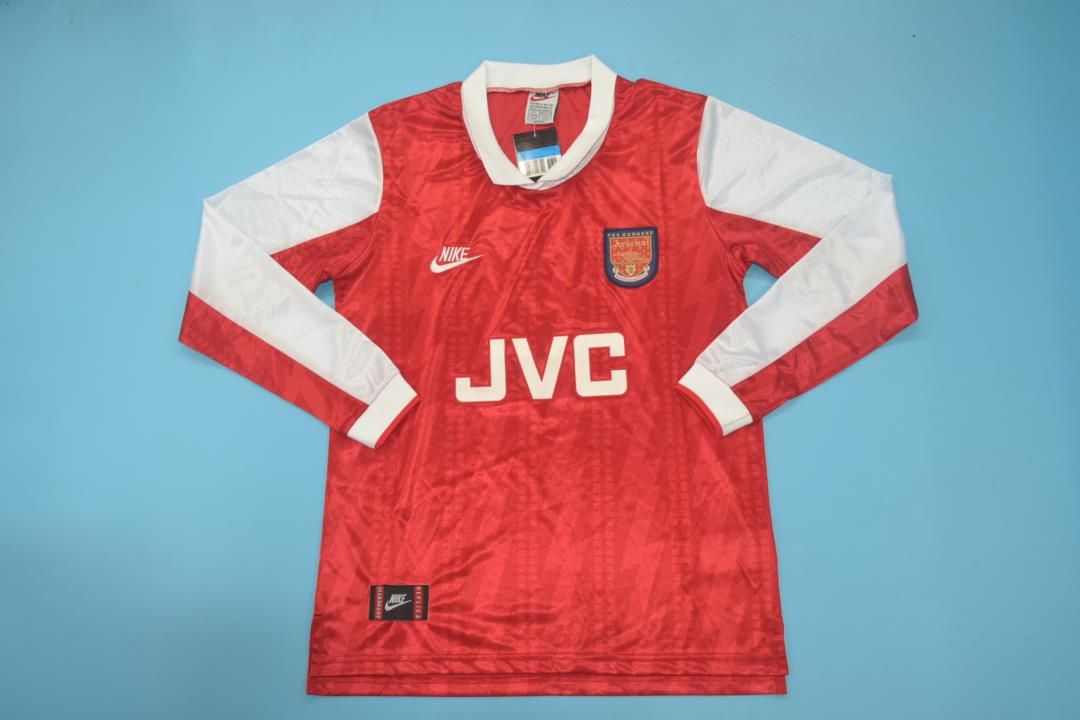 AAA Quality Arsenal 94/96 Home Long Soccer Jersey